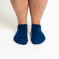 Navy Blue Diabetic Ankle Socks