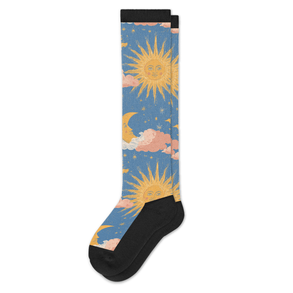 Celestial Summer EasyStretch™ Socks – Viasox