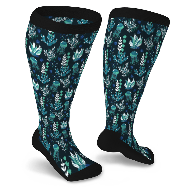 Jellyfish Socks NonBinding Diabetic Socks Viasox