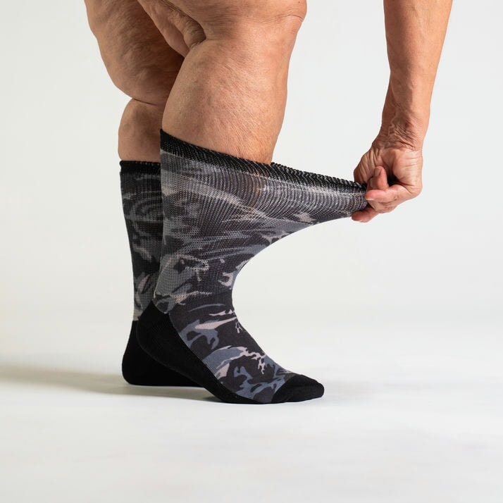 Camo stretchy socks