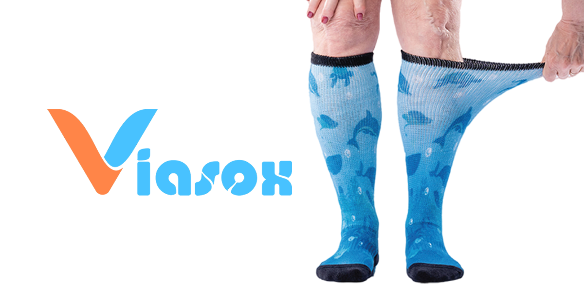 Generic (Gray,)Compression Zip Sox Socks Stretchy Leg Support Zipper  Medical Socks & Open Toe Zipper Stocking For Varicose Veins Edema Swollen  DON @ Best Price Online