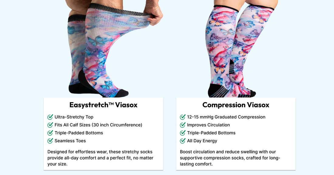Finding the Right Fit: What to Look for in Compression Socks & EasyStretch™ Socks