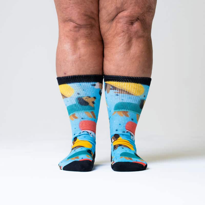 All New Patterns Non-Binding Diabetic Socks Bundle 10-Pack