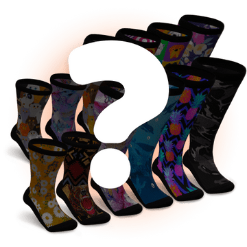 Mystery Non-Binding Diabetic Socks Bundle 12-Pack