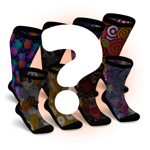 Mystery Non-Binding Diabetic Socks 8-Pack