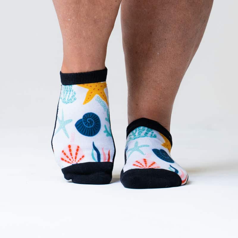 Under The Sea Diabetic Ankle Socks