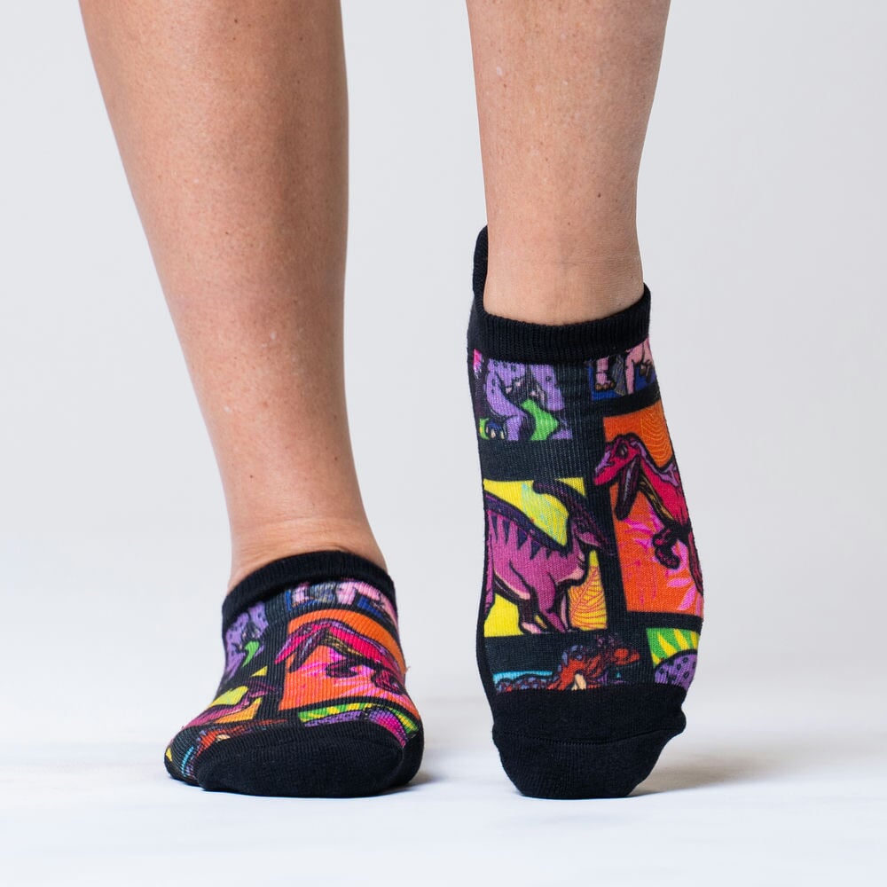 Jurassic Diabetic Ankle Socks