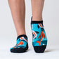 Koi Kaleidoscope Diabetic Ankle Socks