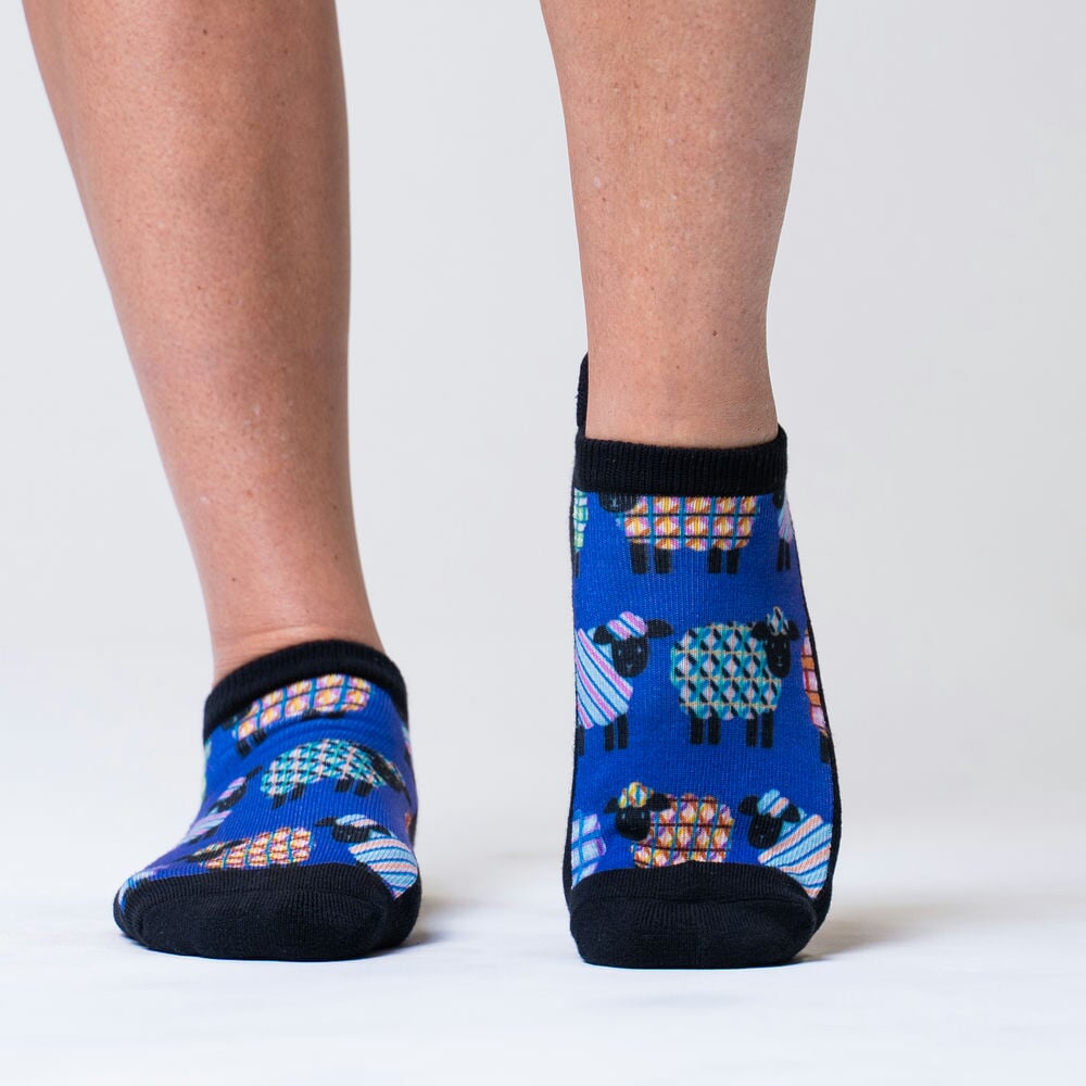 Quilted Sheep Diabetic Ankle Socks
