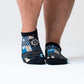 Nautical Diabetic Ankle Socks