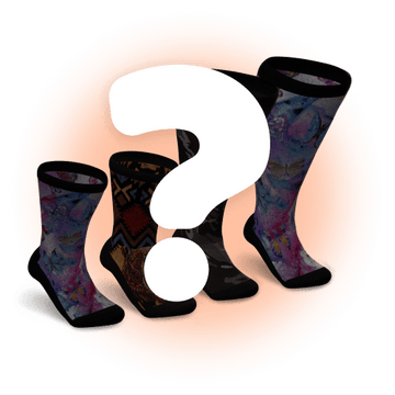 Mystery Non-Binding Diabetic Socks 4-Pack