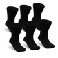 Black Non-Binding Diabetic Socks Bundle 6-Pack