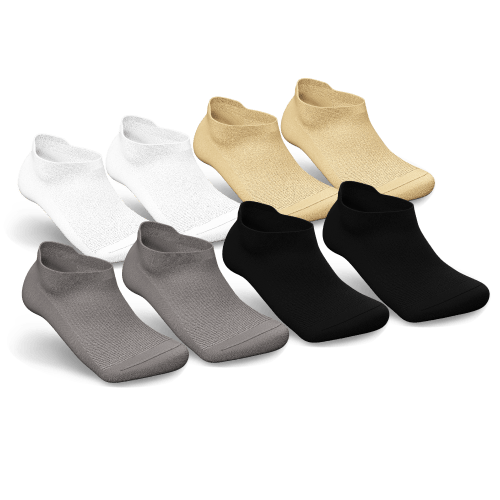 Essentials Diabetic Ankle Socks Bundle 8-Pack