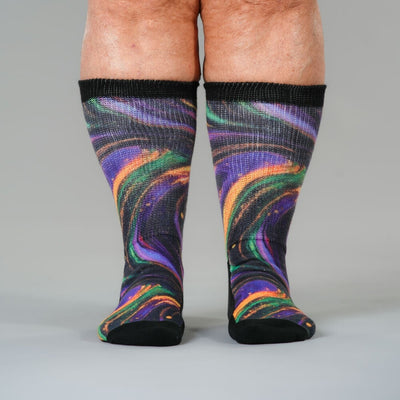 Cosmic Swirl EasyStretch™ Socks