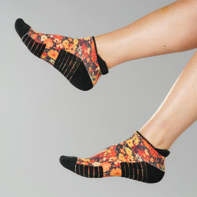 Amber Blooms Ankle Compression Socks