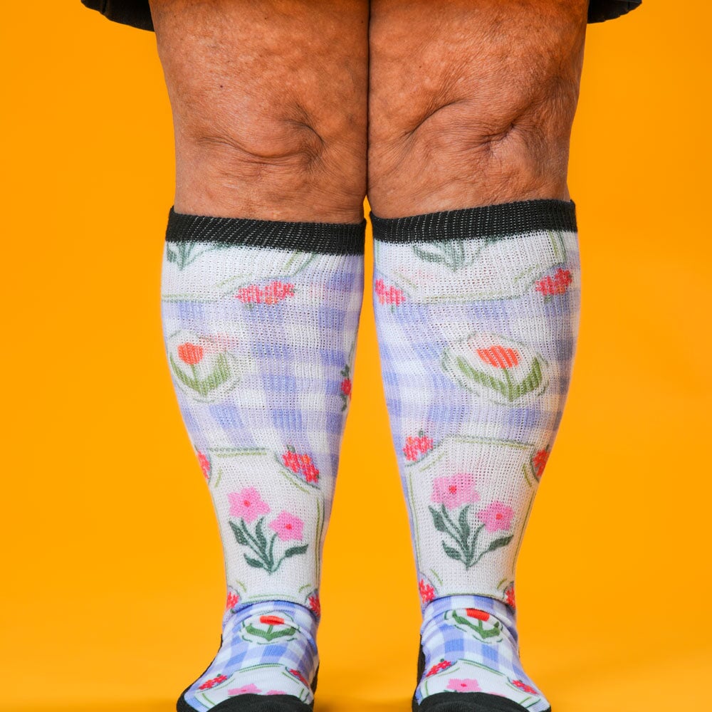 Viasox Petal Patch EasyStretch Socks 5-Pack Bundle showcase image