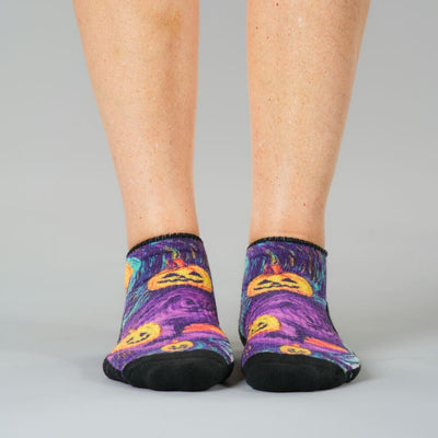 Haunted Night Ankle Compression Socks