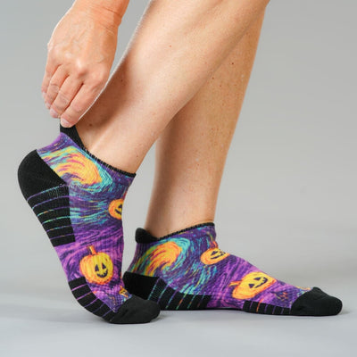 Haunted Night Ankle Compression Socks