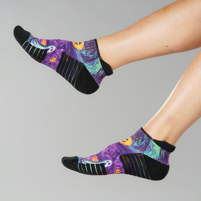 Haunted Night Ankle Compression Socks