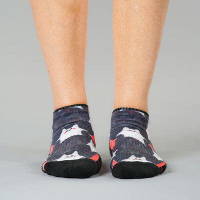 Boo Kitties Ankle Compression Socks