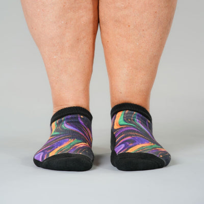 Cosmic Swirl Ankle Socks