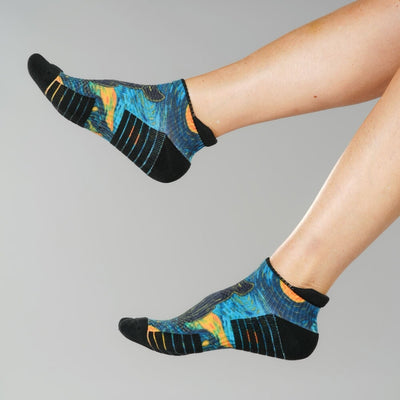 Starry Cat Ankle Compression Socks