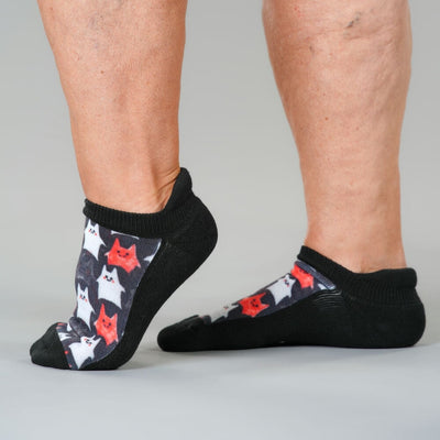 Boo Kitties Ankle Socks