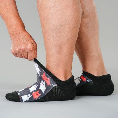 Boo Kitties Ankle Socks