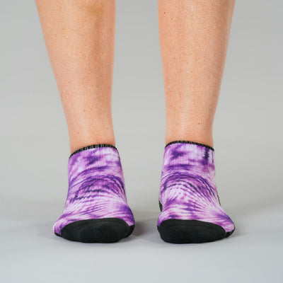 Purple Haze Ankle Compression Socks