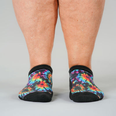 Rainbow Dye Ankle Socks