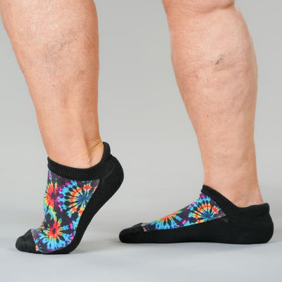 Rainbow Dye Ankle Socks