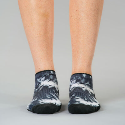 Midnight Ink Ankle Compression Socks