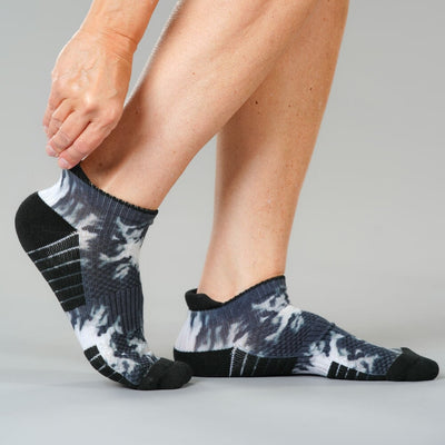 Midnight Ink Ankle Compression Socks