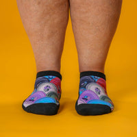 Viasox Petal Patch  Ankle Socks 5-Pack Bundle detail close-up