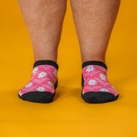 Viasox Petal Patch  Ankle Socks 5-Pack Bundle side view