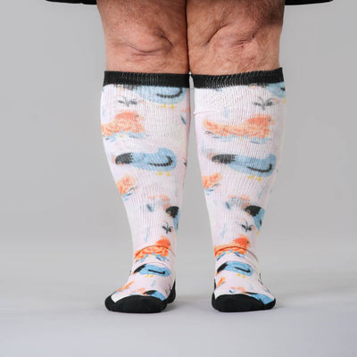 What The Cluck EasyStretch™ Socks