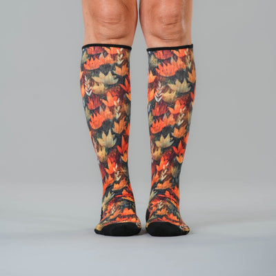 Fall Dance Compression Socks