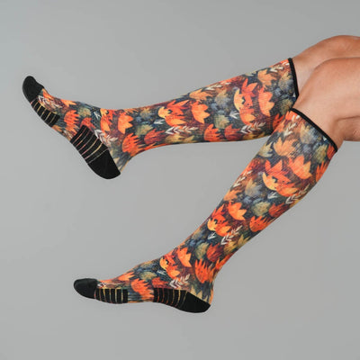 Fall Dance Compression Socks