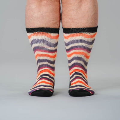 Autumn Waves EasyStretch™ Socks