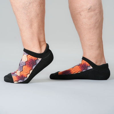 Fall Braids Ankle Socks