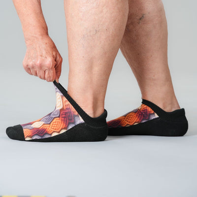 Fall Braids Ankle Socks