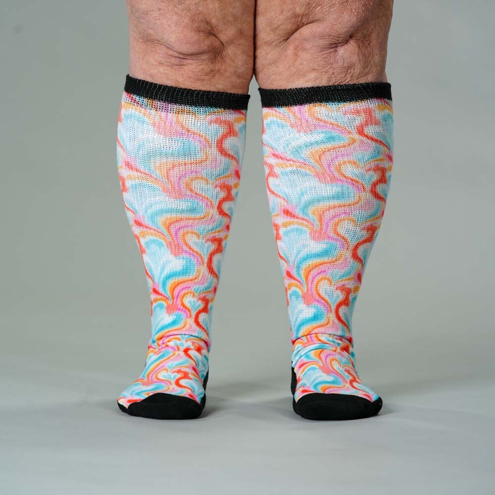 Viasox Retro Pastel EasyStretch Socks 5-Pack Bundle showcase image