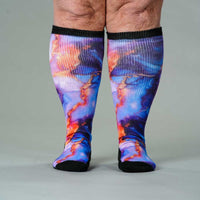 Viasox Magic Marble EasyStretch™ Socks 5-Pack Bundle detail close-up