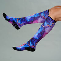 Viasox Golden Lavender Compression Socks alternate view