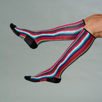 Viasox Fiesta Stripes Compression Socks alternate view