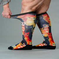 Viasox Whiskers EasyStretch Socks detail close-up