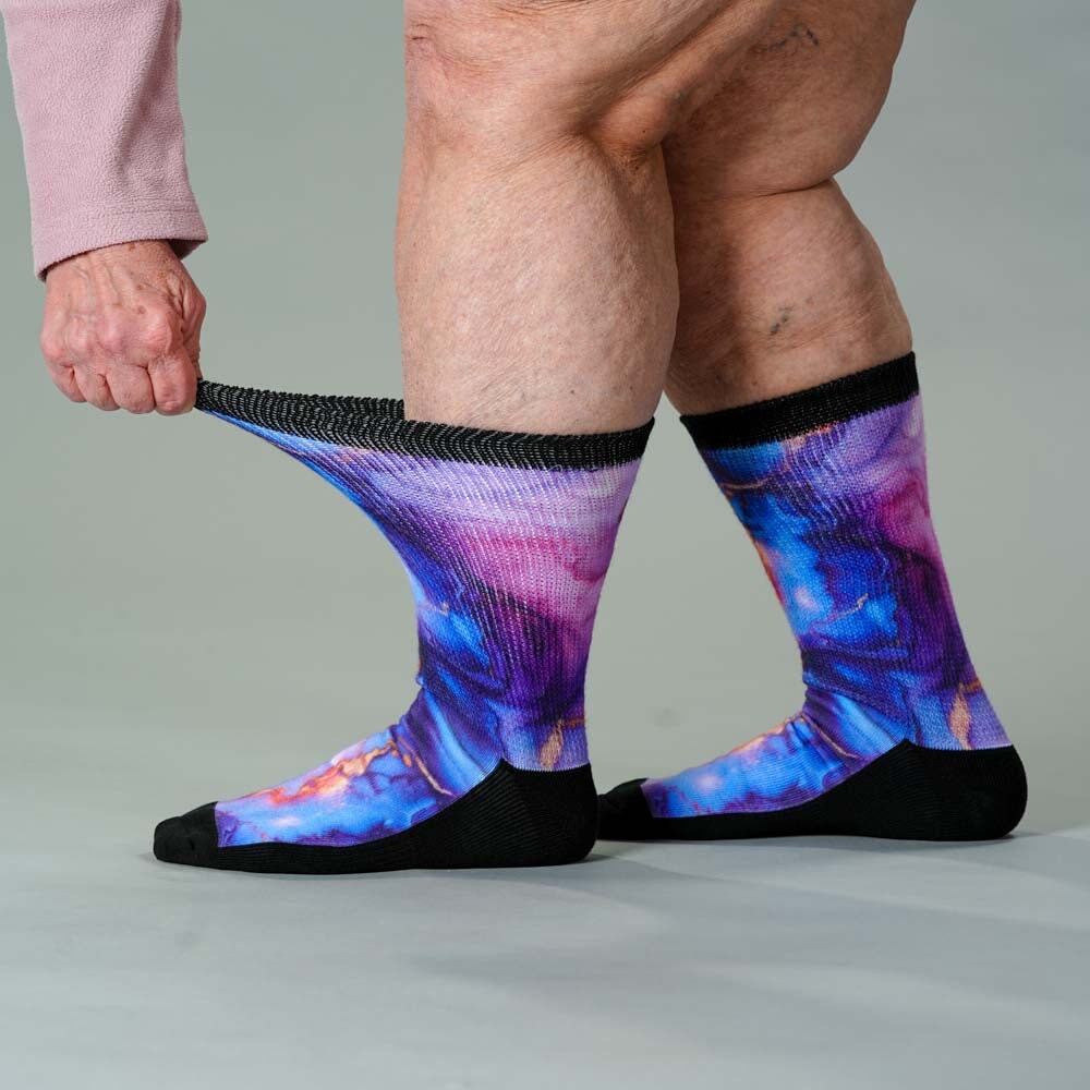 Viasox Golden Lavender EasyStretch Socks showcase image