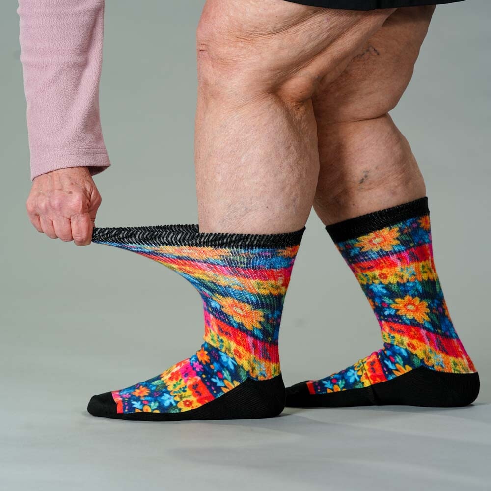 Viasox Spring Picnic EasyStretch Socks showcase image