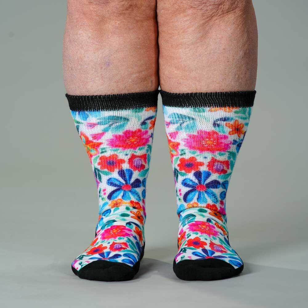Viasox Joy EasyStretch Socks pair displayed