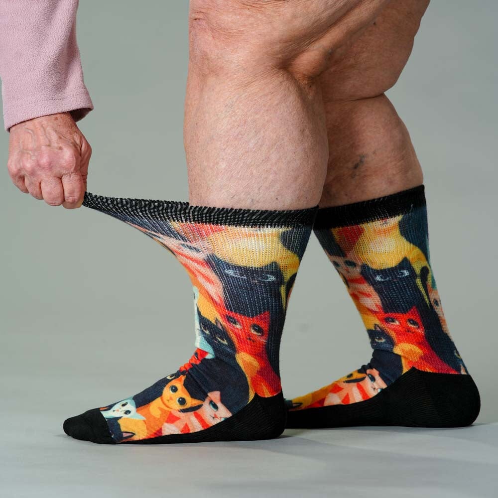 Viasox Whiskers EasyStretch Socks showcase image